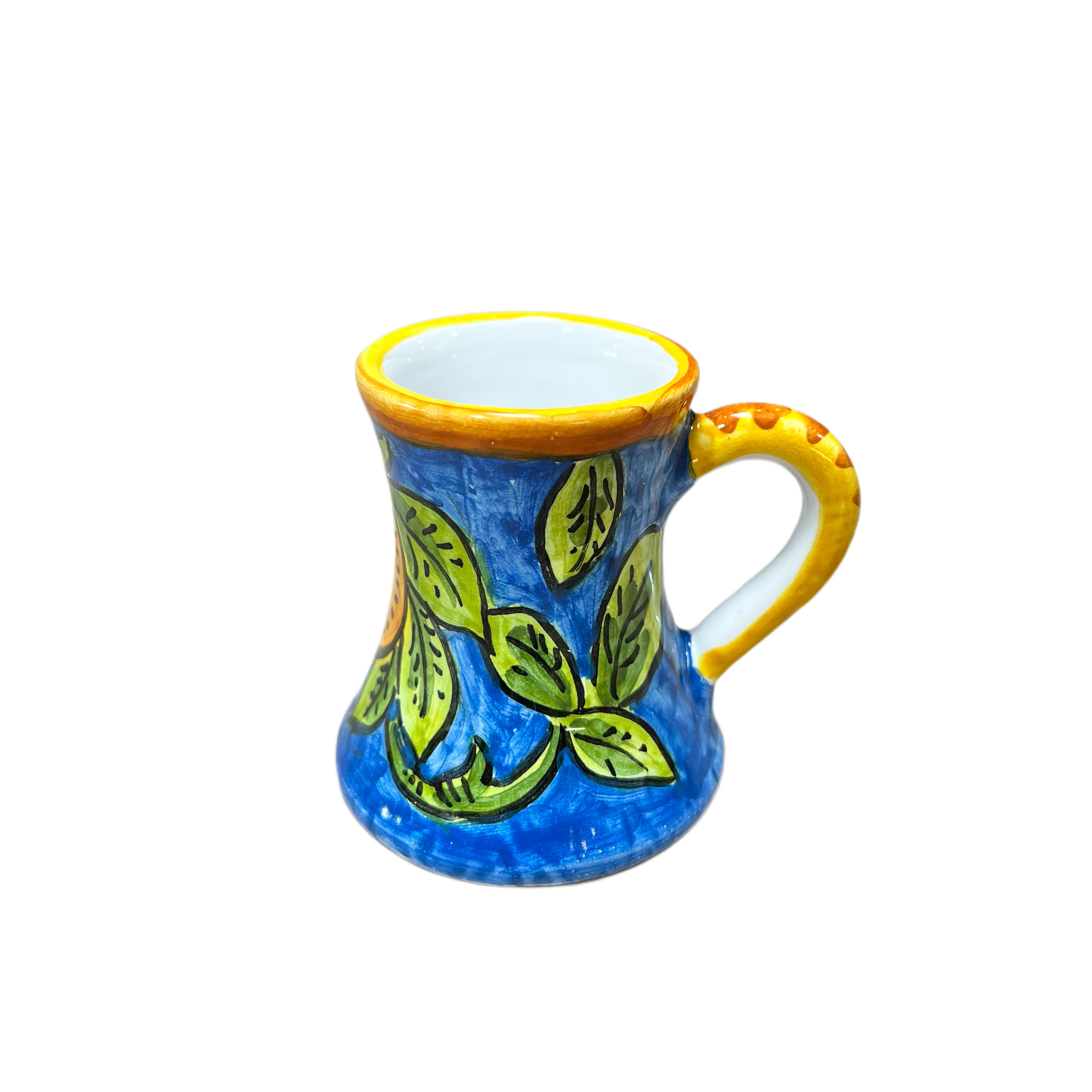 Italian pottery limoncello cup