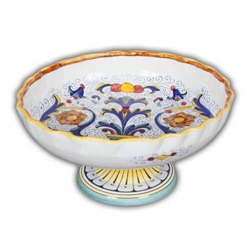 Ricco Fluted Footed Fruit Bowl