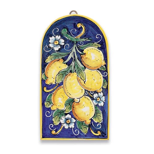Large Arch-Shaped Tile - Lemons