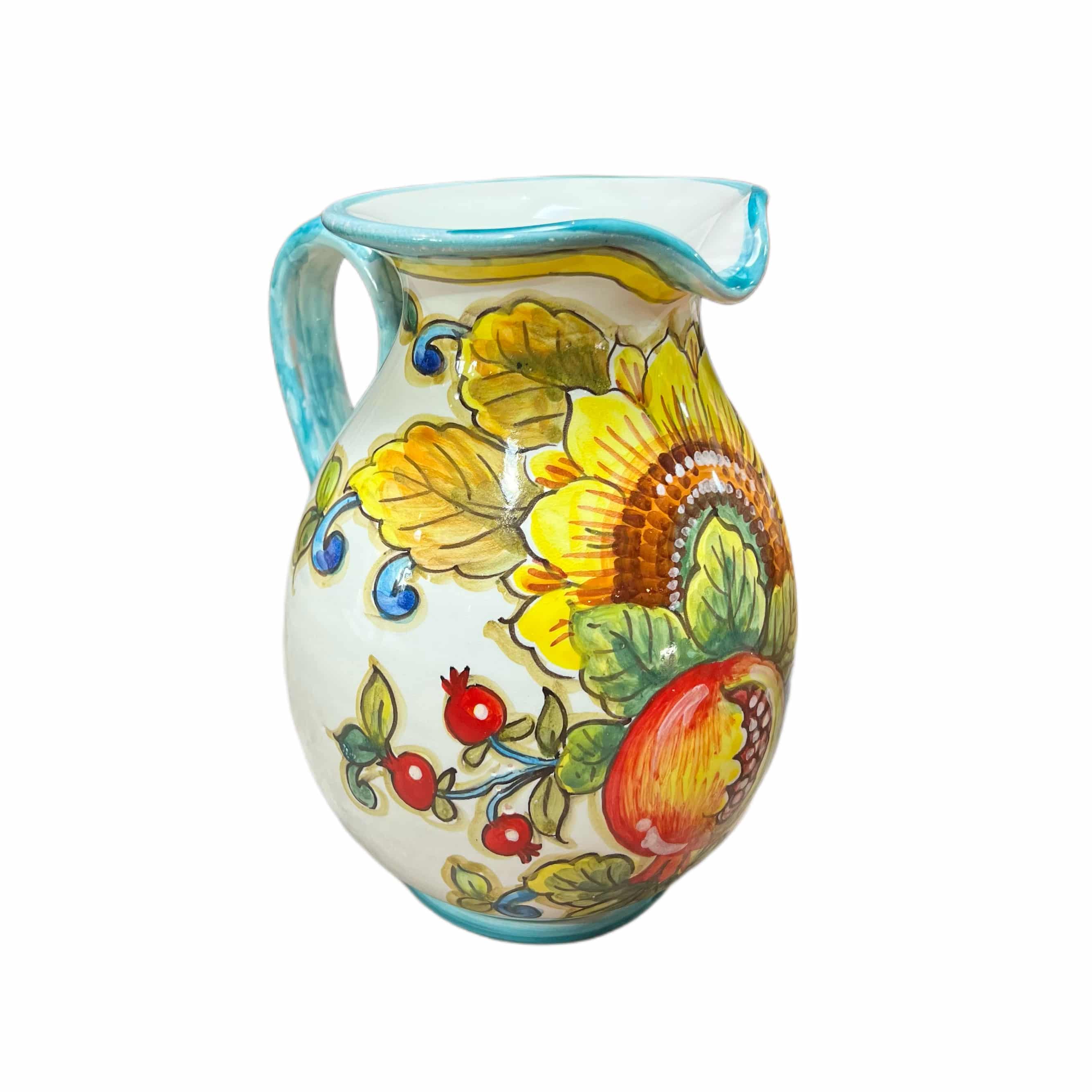 Small Lemon Pitcher - Italian Pottery Outlet