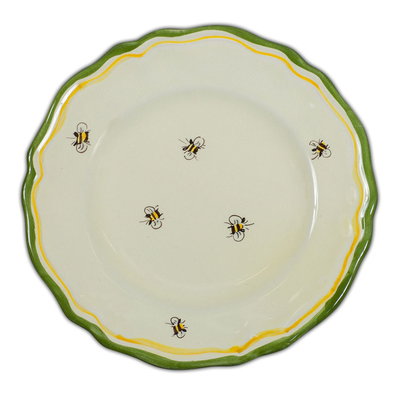 Toscana Bees Dinner Plate - Simple Bees