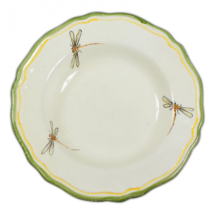 Toscana Fiori Soup or Pasta Plate - Simple Dragonfly