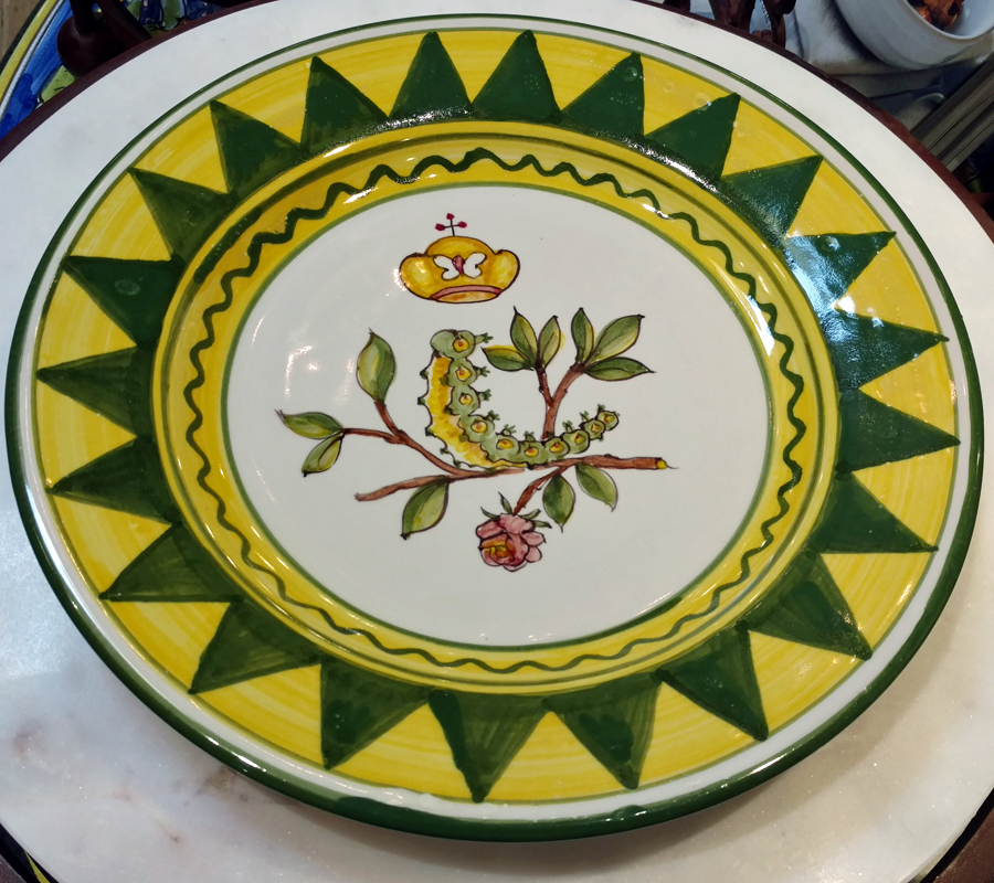 Palio Plates at Italian Pottery Outlet - The Caterpillar