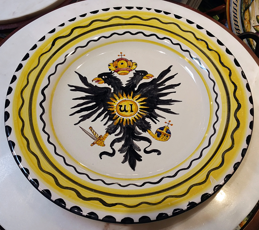 Palio Plates at Italian Pottery Outlet