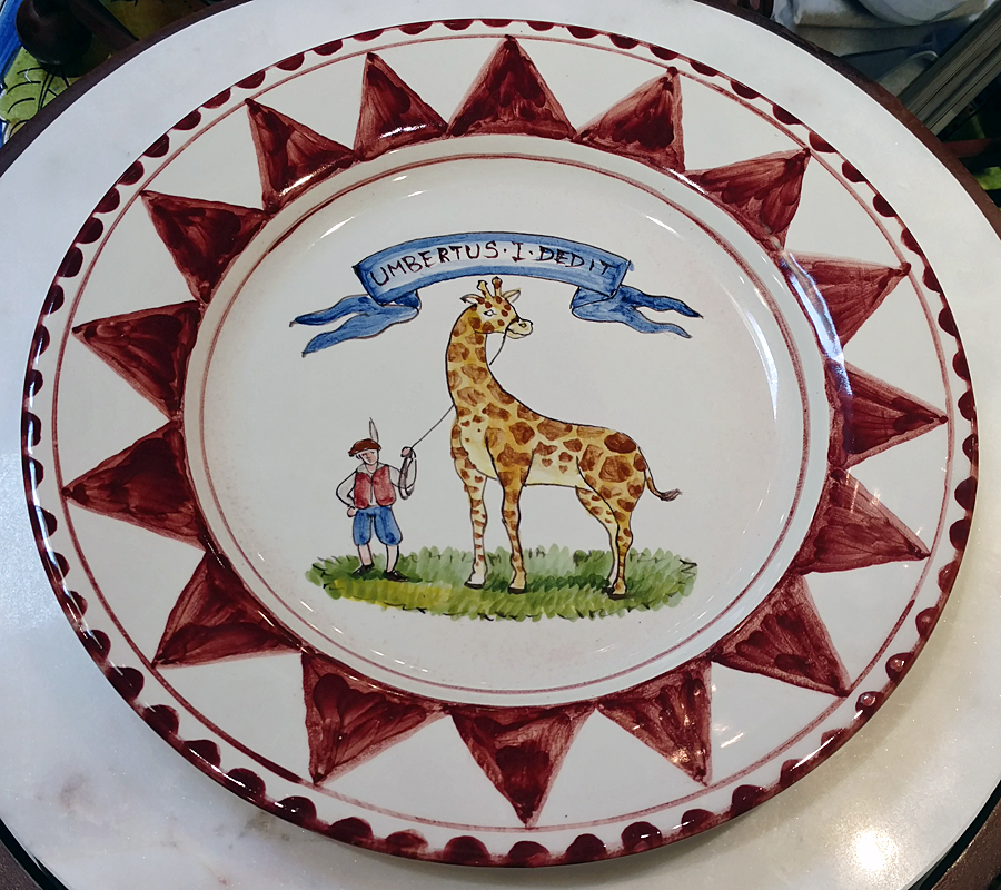 Palio Plates at Italian Pottery Outlet