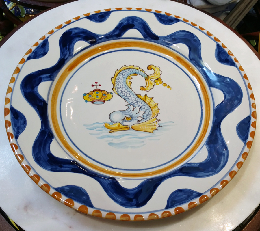 Palio Plates at Italian Pottery Outlet