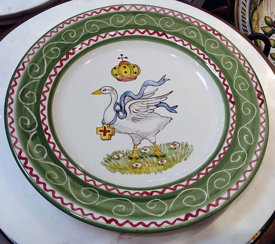 Palio Plates at Italian Pottery Outlet