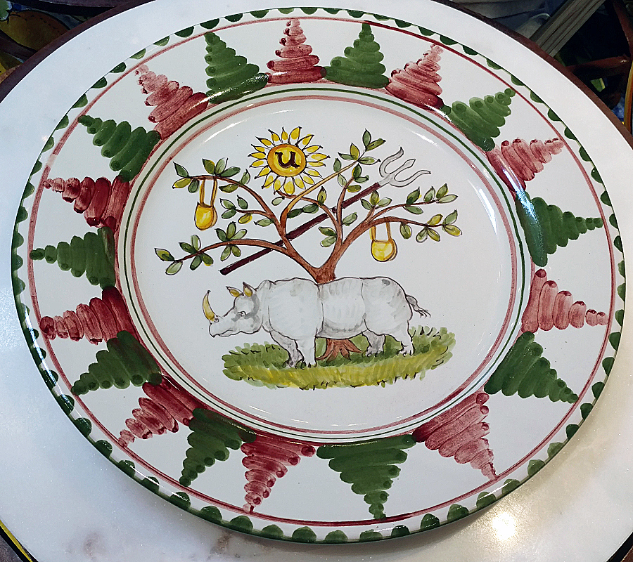 Palio Plates at Italian Pottery Outlet