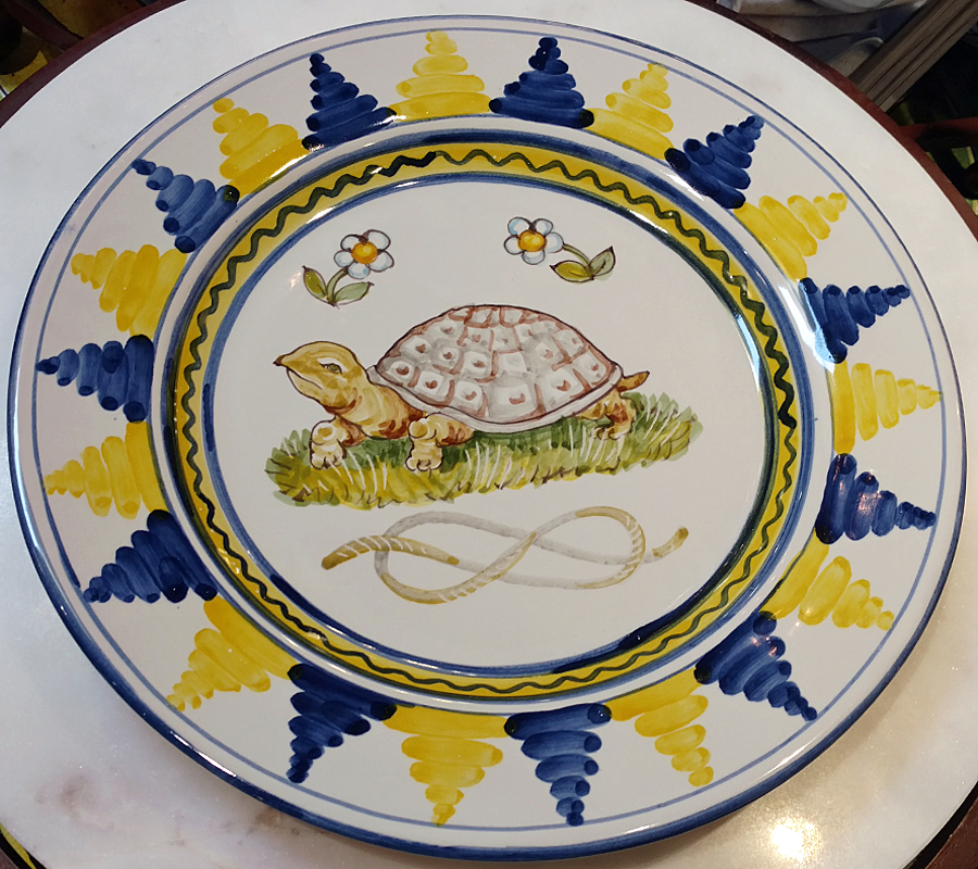 Palio Plates at Italian Pottery Outlet