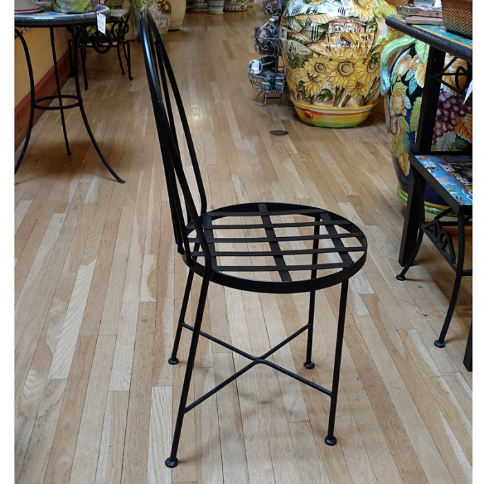 Iron Round-Back Chair - Image 2