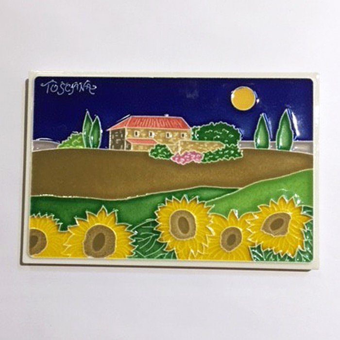 Tuscan Sunflowers Tile