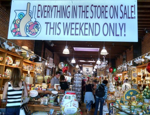 Italian Pottery Outlet Sales!