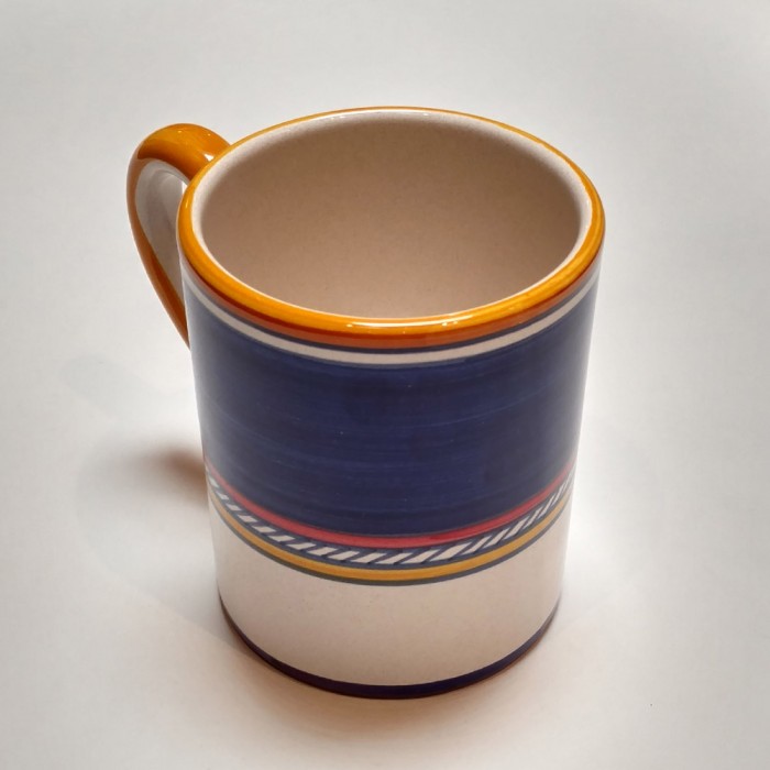 Geo Simple Blue Mug - Image 2