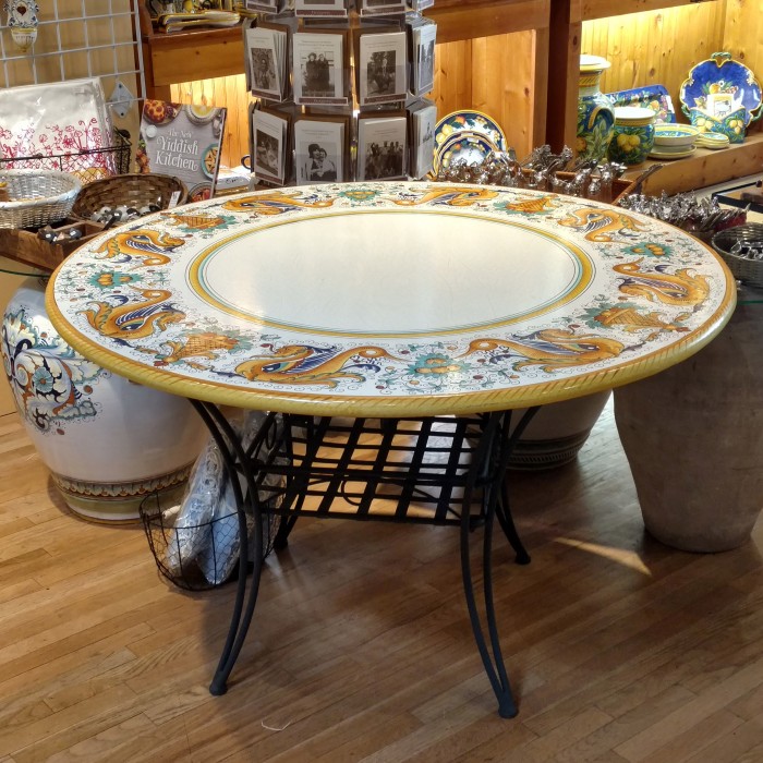 47” Italian Stone Table – Raffaellesco