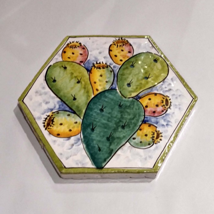 Hexagonal Cactus Tile