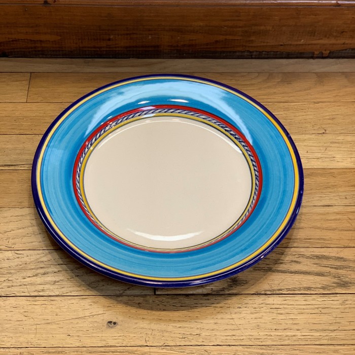 Geo Simple Turquoise Dinner Plate - Image 2