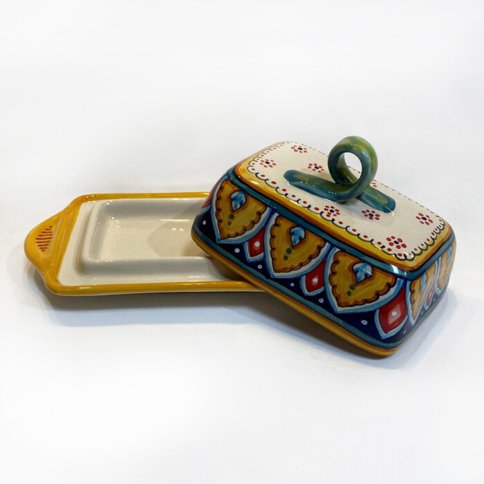 Geometrico Butter Dish Pattern A