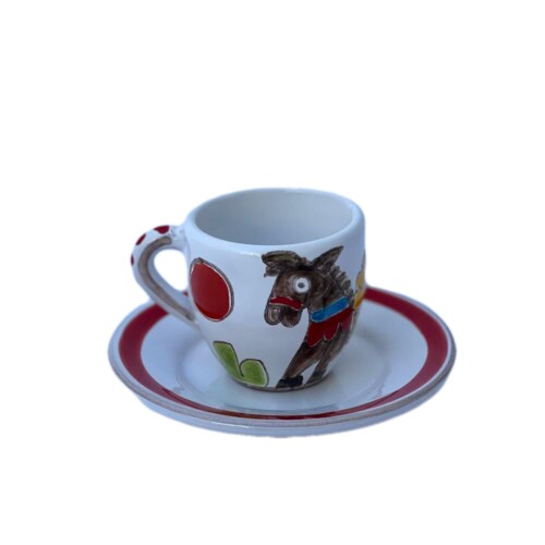 Ceramic Mini Espresso Cups，Coarse Pottery Espresso Cup