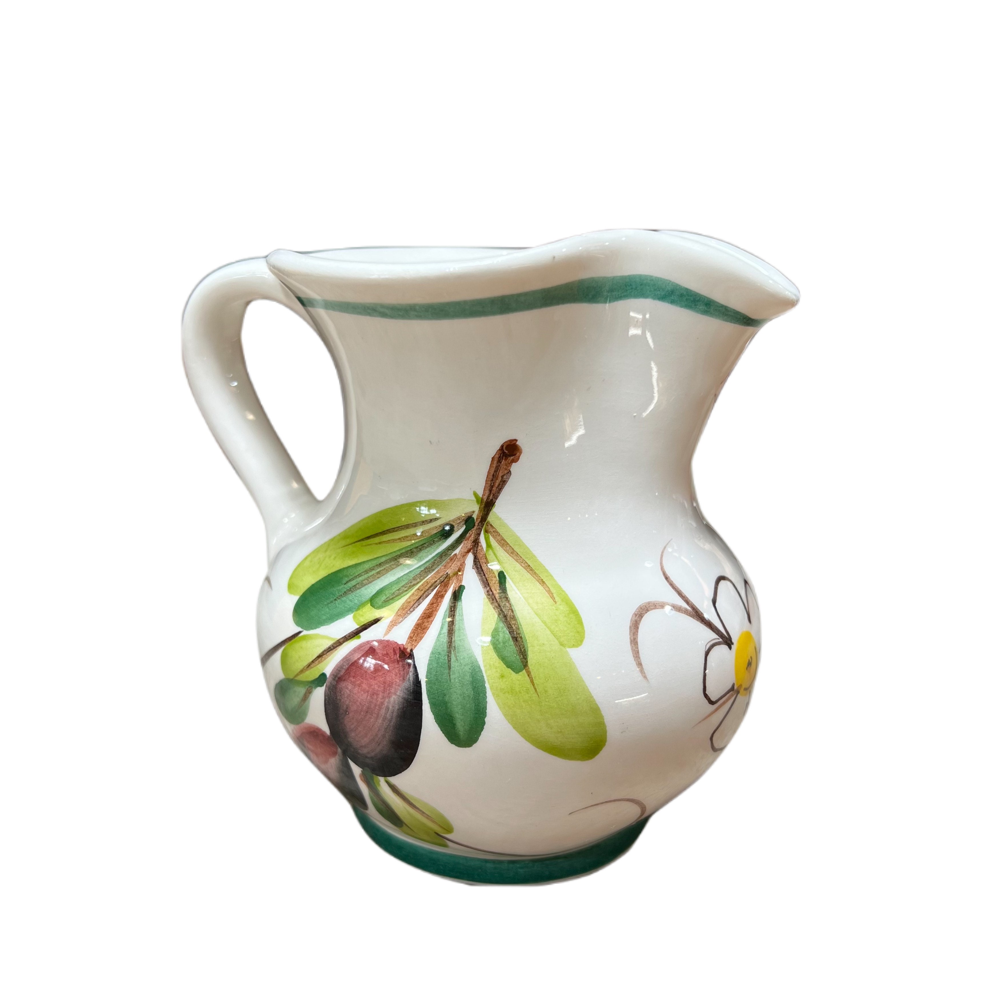 Small Lemon Pitcher - Italian Pottery Outlet