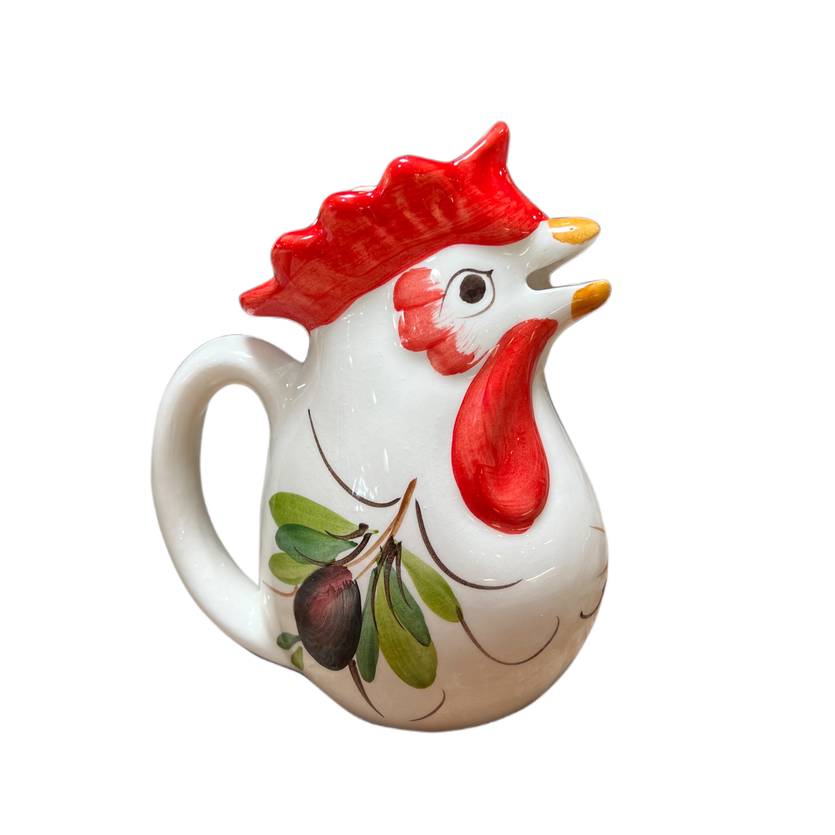 Stoneware Chicken Mini Pitcher