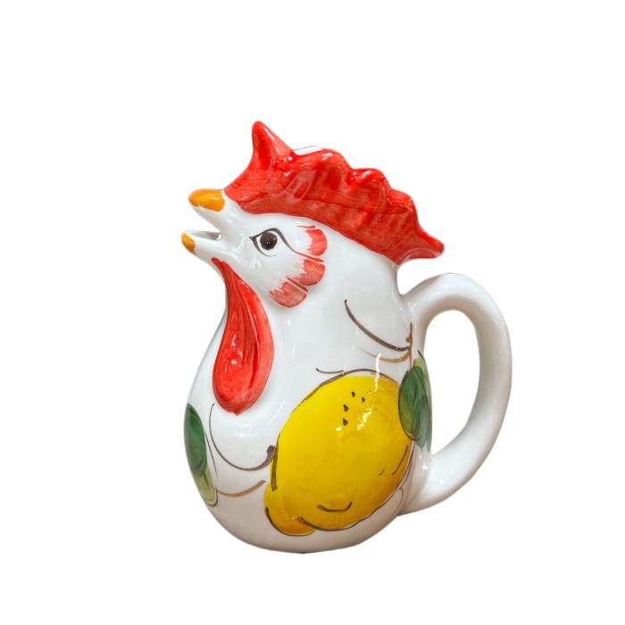 Lemon Rooster Pitcher