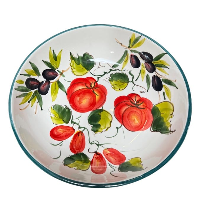 Large Tomato Serving Bowl