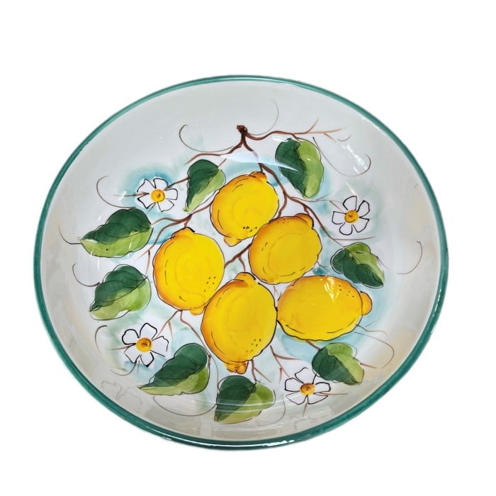 Large Lemon Serving Bowl