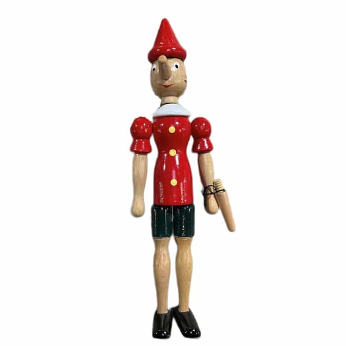 12" Wooden Pinocchio