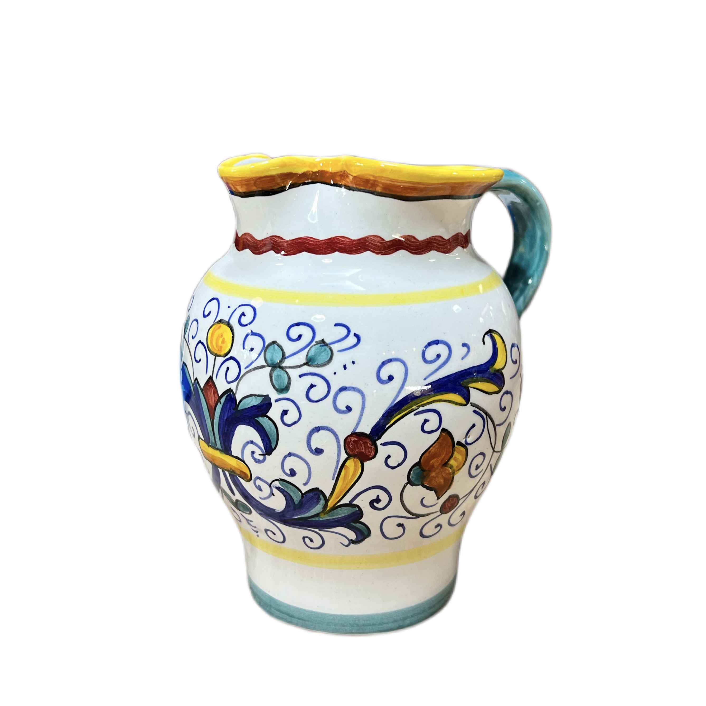 Small Lemon Pitcher - Italian Pottery Outlet