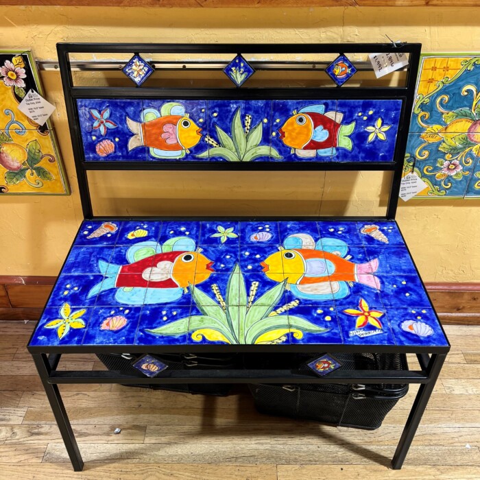 Parrucca Tile Bench- Fish Only Design