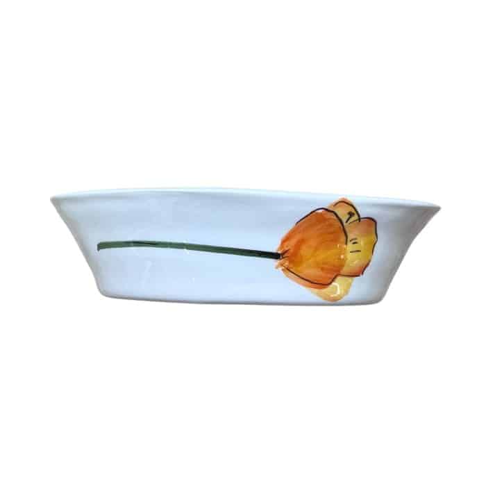 italian ceramic soap dish