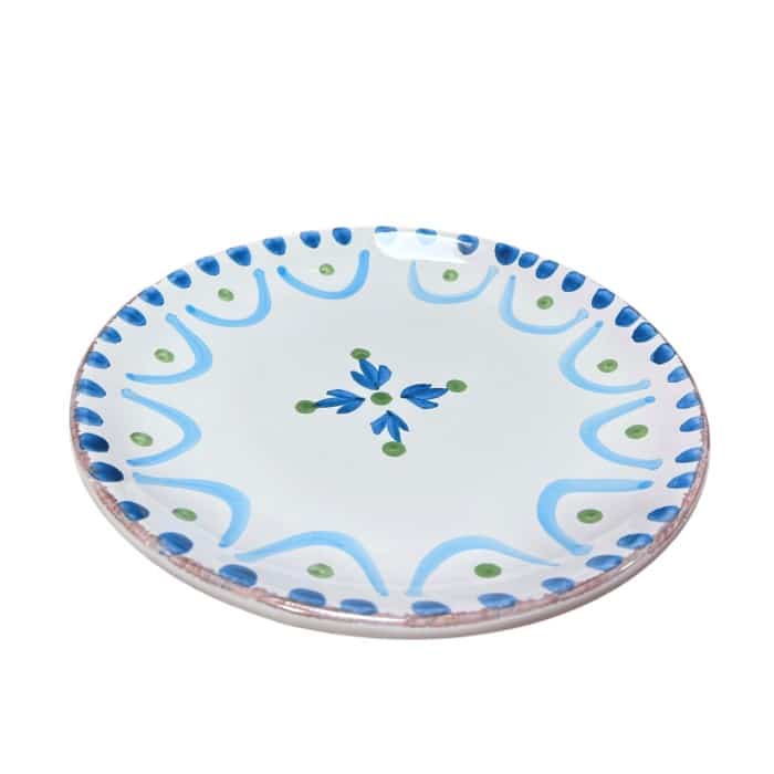 modern dinnerware, dinner plate, italian pottery, ceramic, handmade